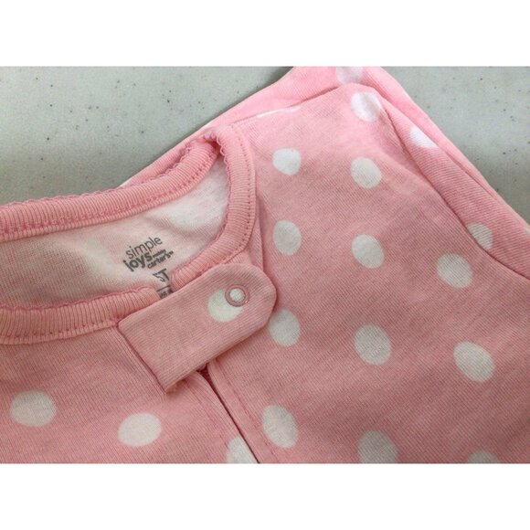 Carters Girls 1 pc Cotton Footed Pajamas Set of 3 Size 5T NEW - Picture 5 of 7